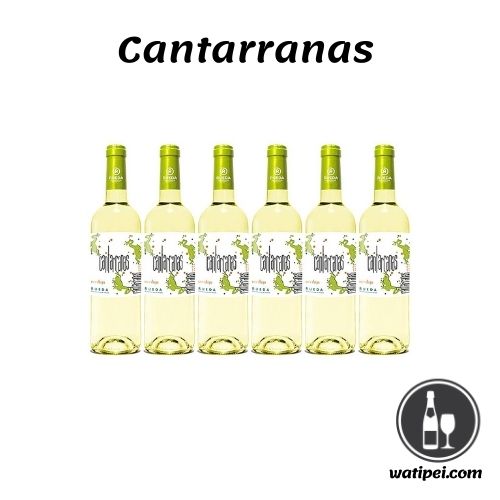 3. Cantarranas Verdejo, Vino blanco de denominación de origen Rueda